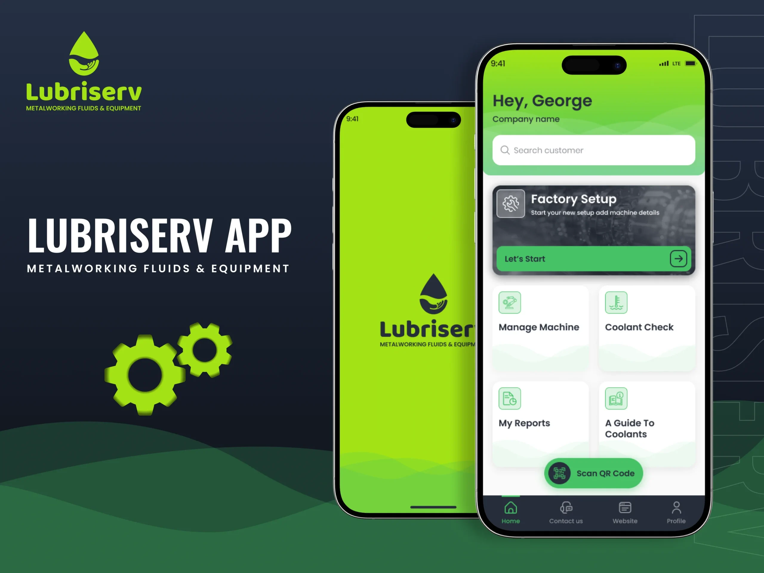 Lubriserve Industrial Maintenance Platform