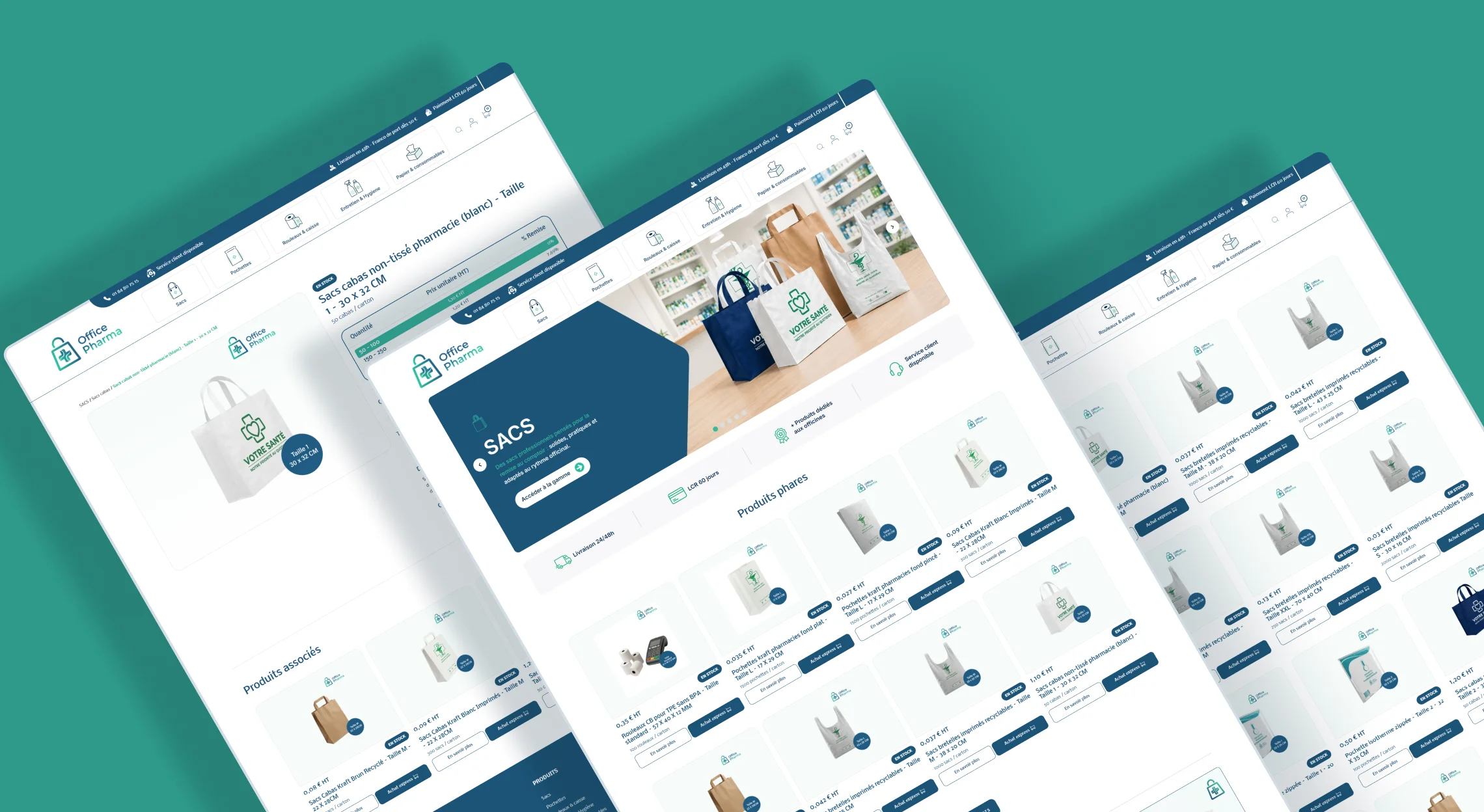Office Pharma B2B ecommerce platform