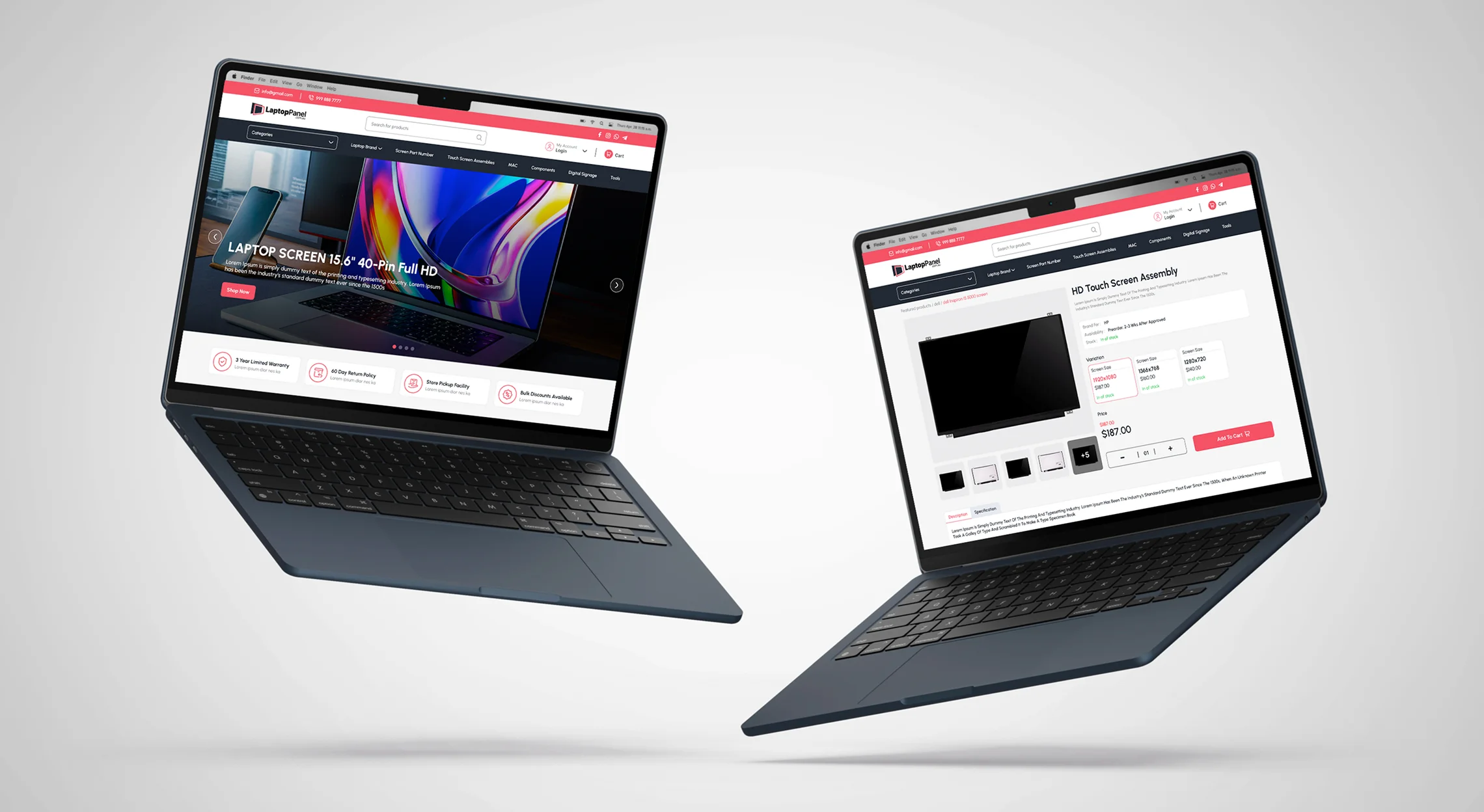 Laptop Panel AI Product Content Generation