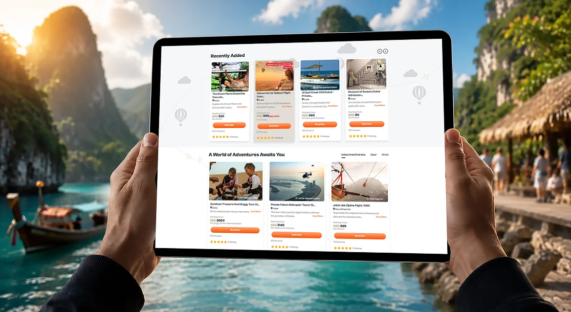 Travel booking platform